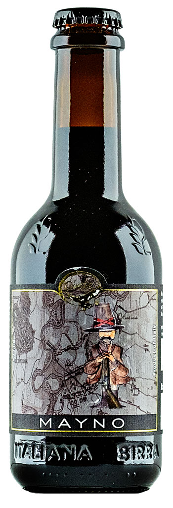 bottiglia birra artigianale Mayno stout prodotta da Birrificio Civale