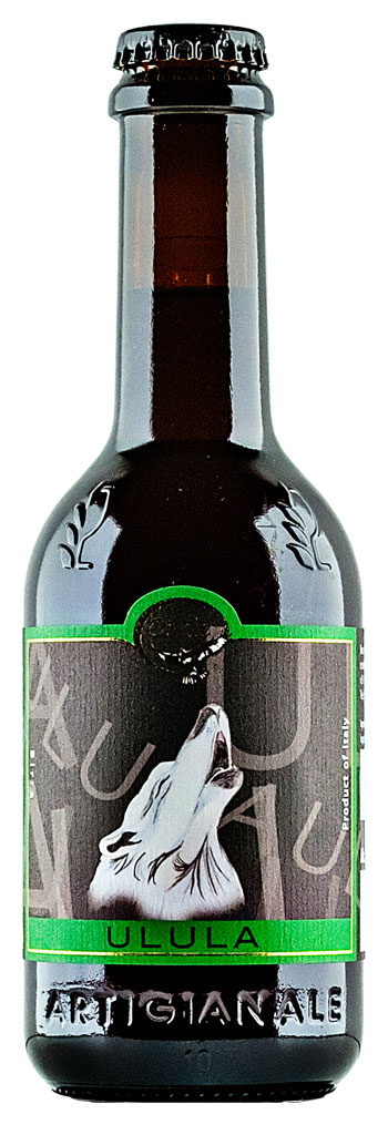 bottiglia birra artigianale Ulula Red IPA prodotta da Birrificio Civale