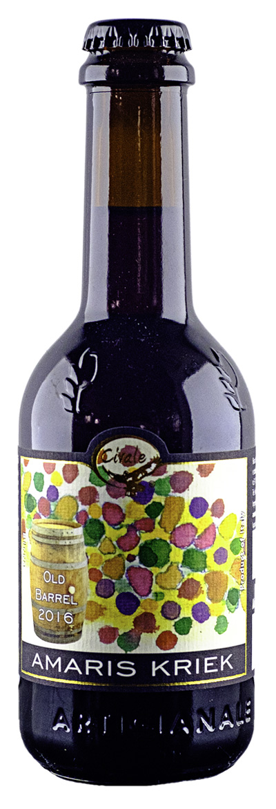 bottiglia birra artigianale Amaris Barricata prodotta da Birrificio Civale